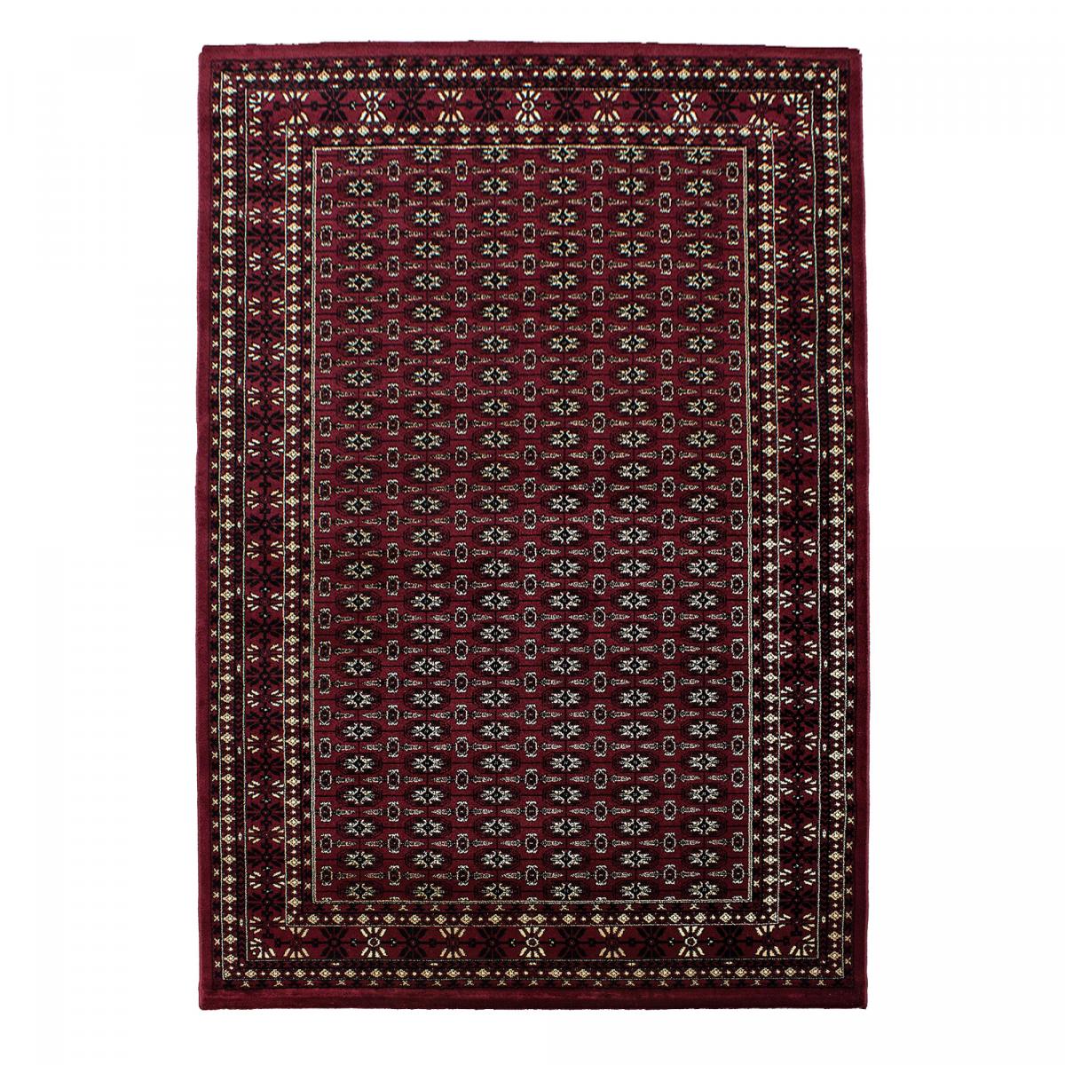 Tapis orient tissé motifs orientaux BISKO 3 rouge, UN AMOUR DE TAPIS