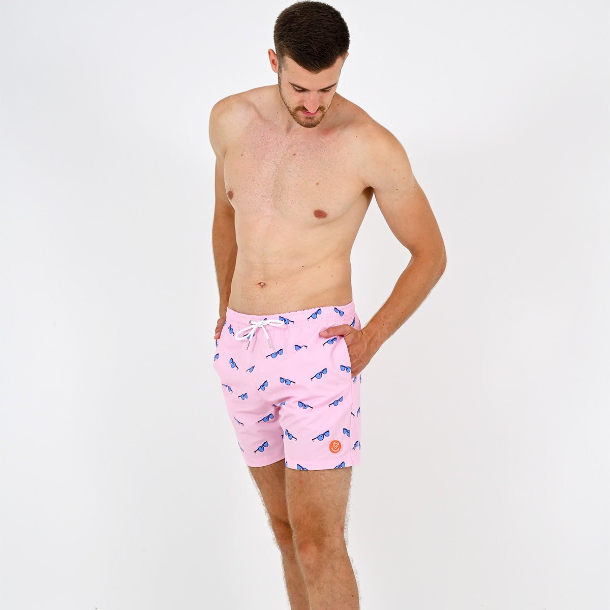 Short de bain Le Solaire rose, VENDREDI