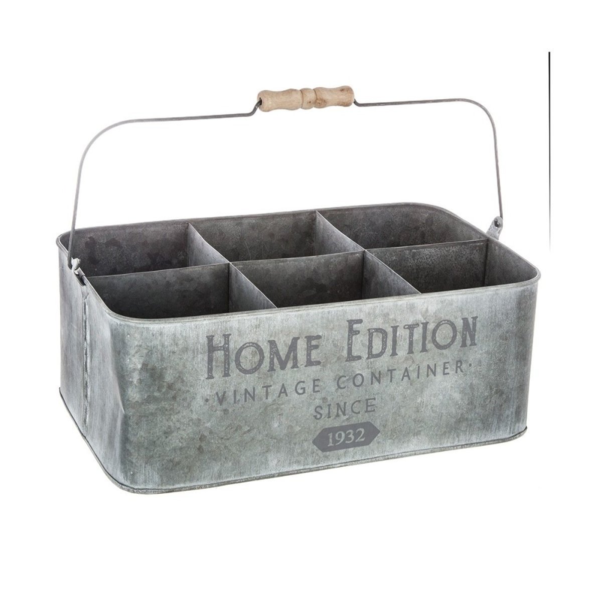 Porte Plante En Métal Home Edition gris, ATMOSPHERA