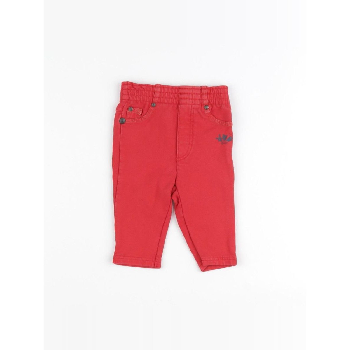 Pantalon - Très bon état rouge, CATIMINI