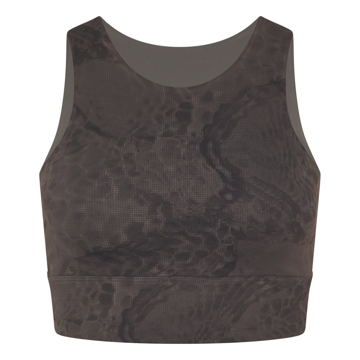 Brassière de sport femme Ember Maintien élevé séchage rapide marron vison, BORN