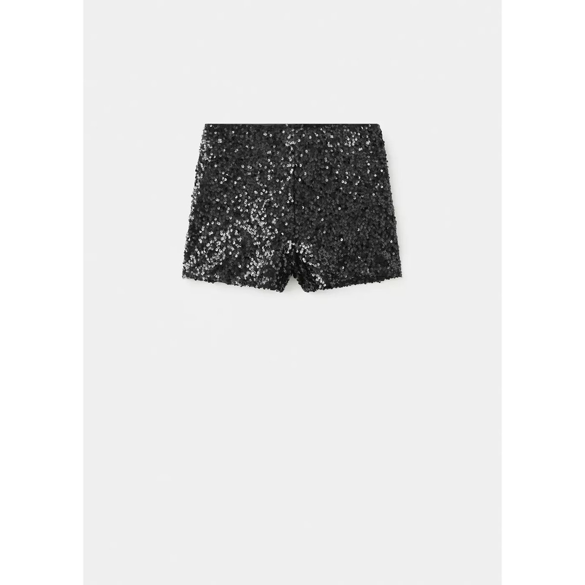 Short sequins noir, MANGO TEEN