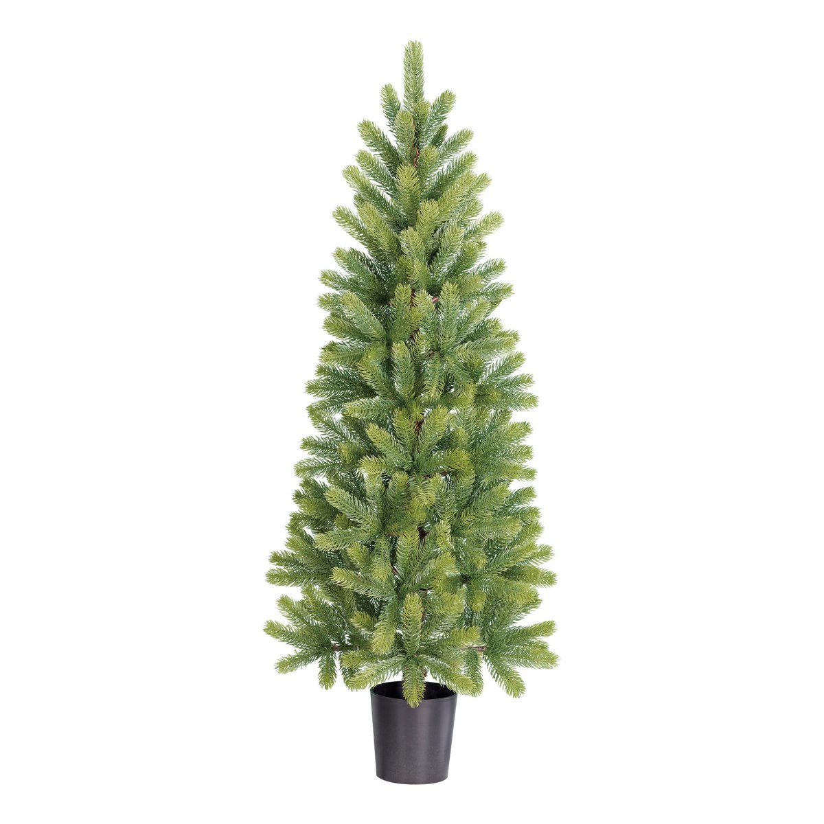 Sapin de Noël artificiel H120 cm NAGOYA vert, BLACK BOX TREES