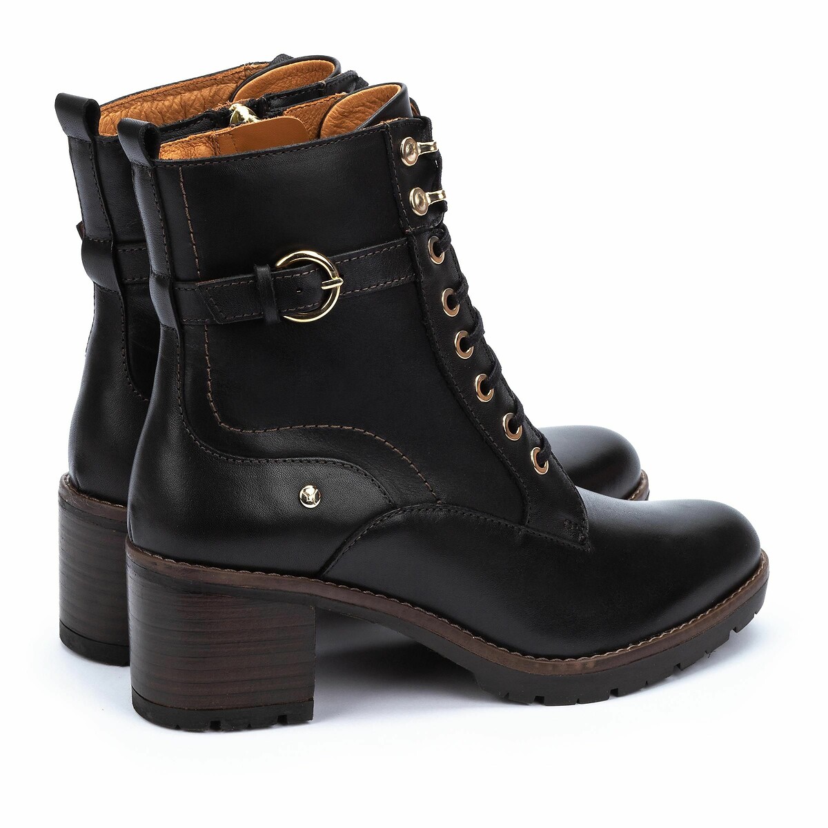 Bottines cuir Llanes noir, PIKOLINOS