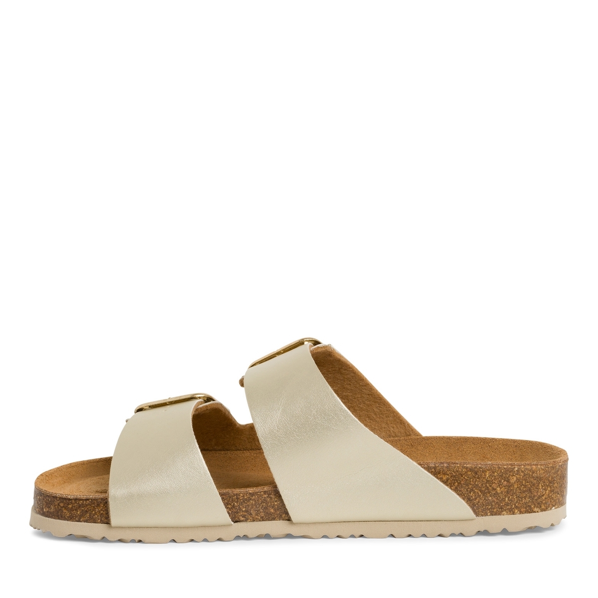 Mule en boucle or clair, TAMARIS