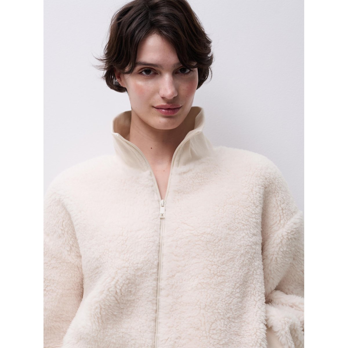 Veste polaire CHNTL cream pink, CHANTELLE