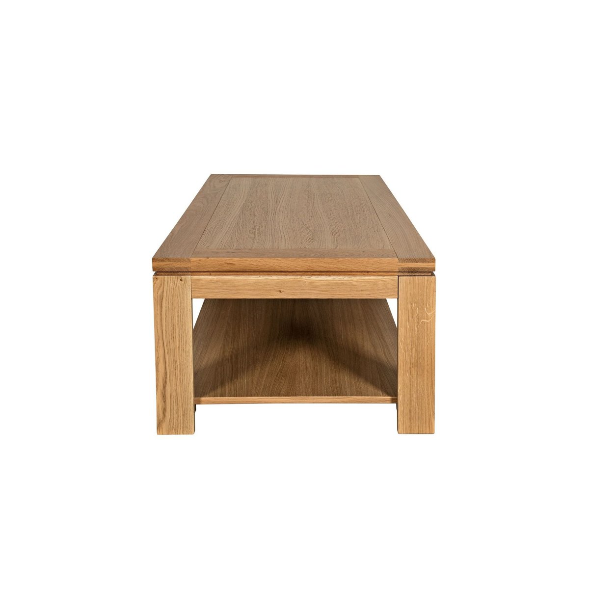 Table basse moderne bois chêne clair massif - BOSTON bois clair, HELLIN, DEPUIS 1862