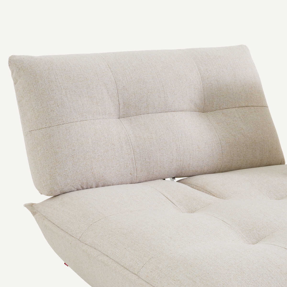Banquette modulable en tweedé, KAORI ivoire, AM.PM