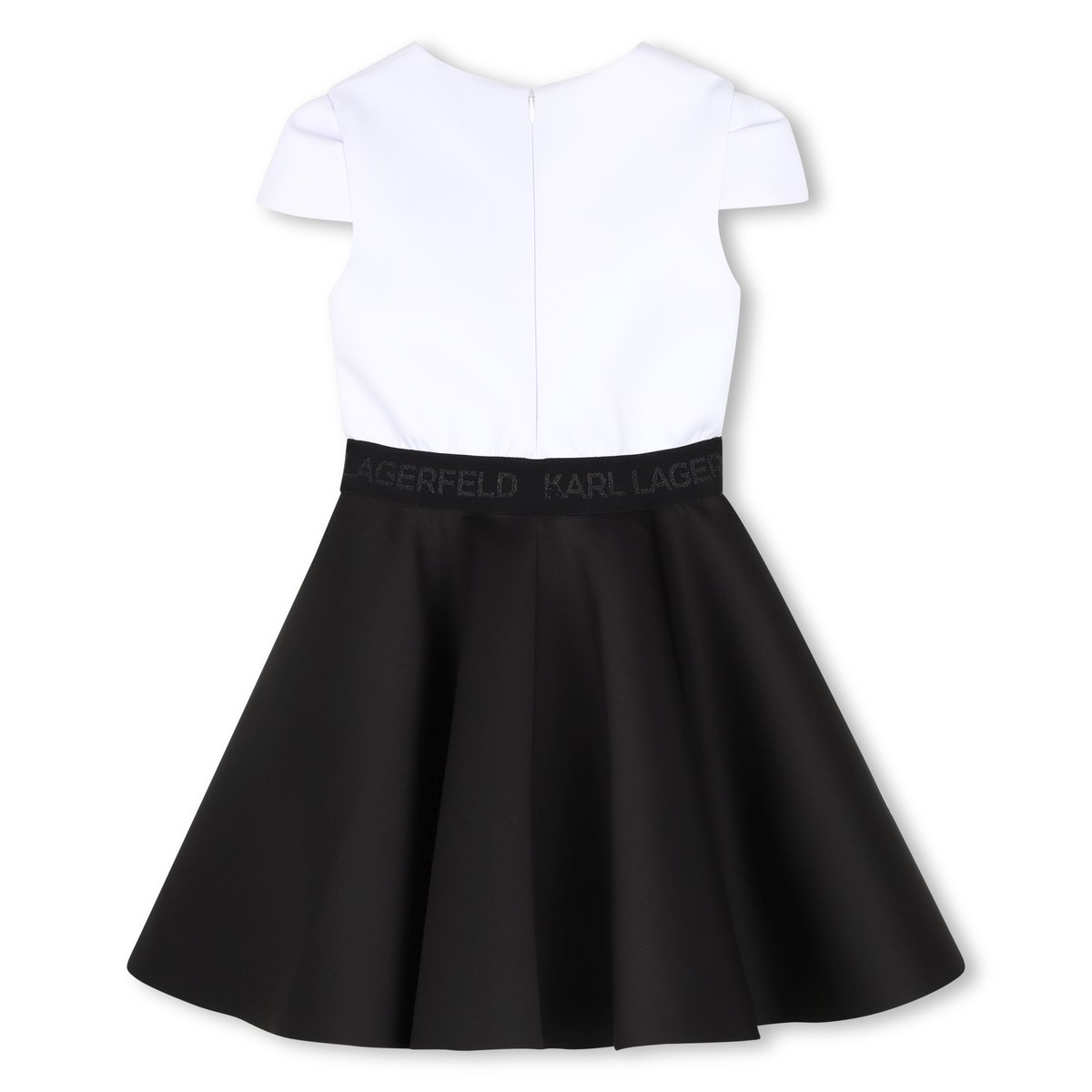 Robe de cérémonie noir blanc, KARL LAGERFELD KIDS