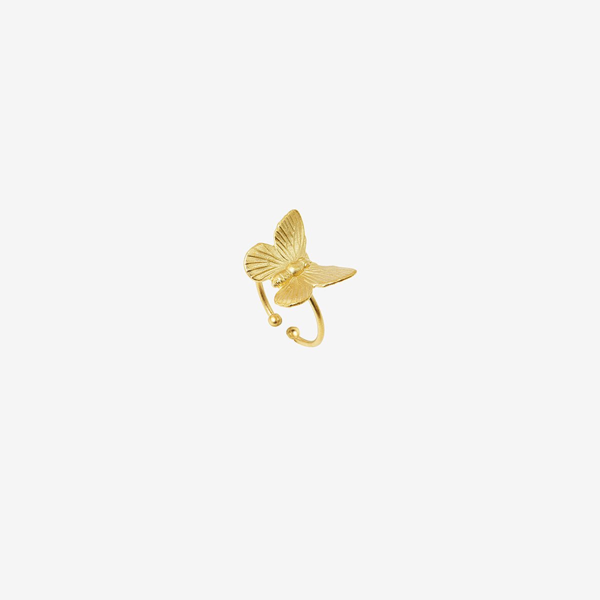 Bague plaquée or petit modèle - butterfly doré, CAROLINE NAJMAN