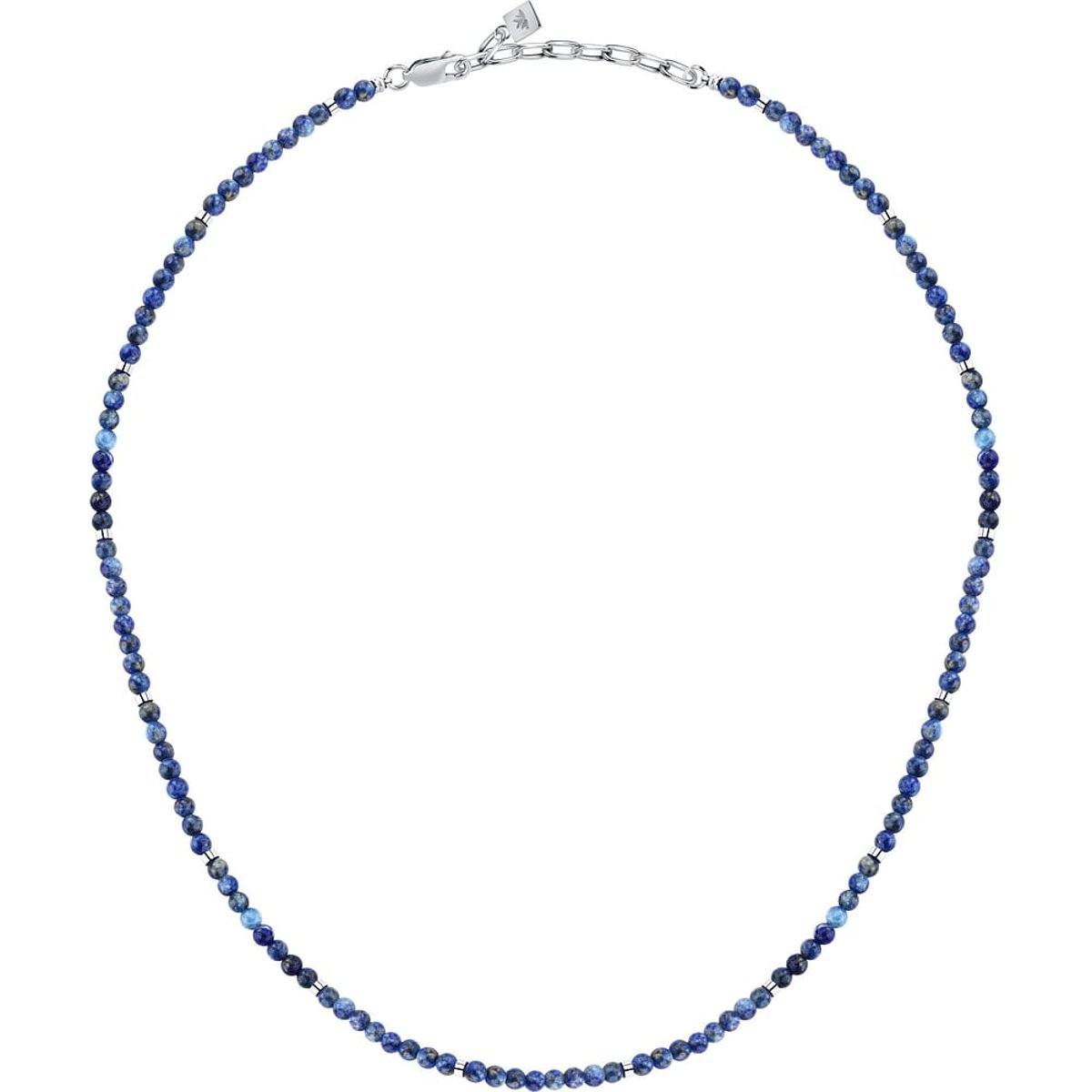 Colliers en Lapis Lazuli/lapis Lazuli/steel et Lapis Lazuli acier inoxydable, MORELLATO