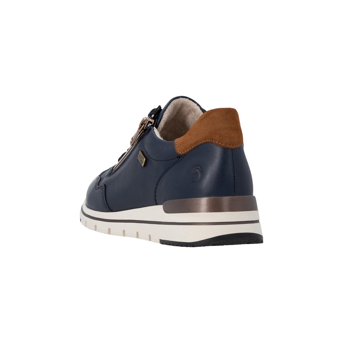 Basket Cuir Rieker Rdg bleu, REMONTE