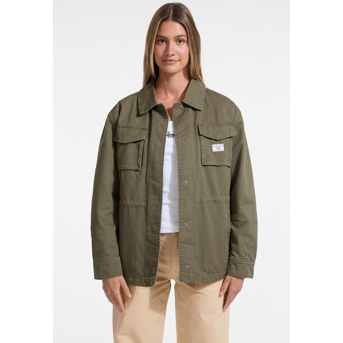 Veste Militaire vert, GUESS