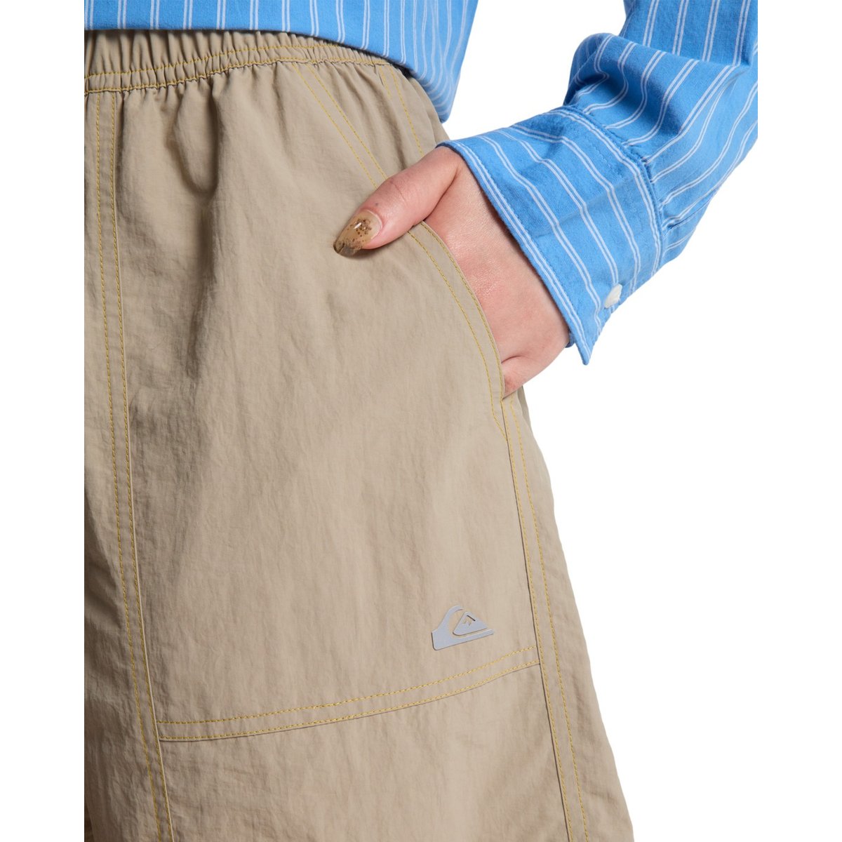 Short taille élastique TAWLEY beige seneca rock, QUIKSILVER