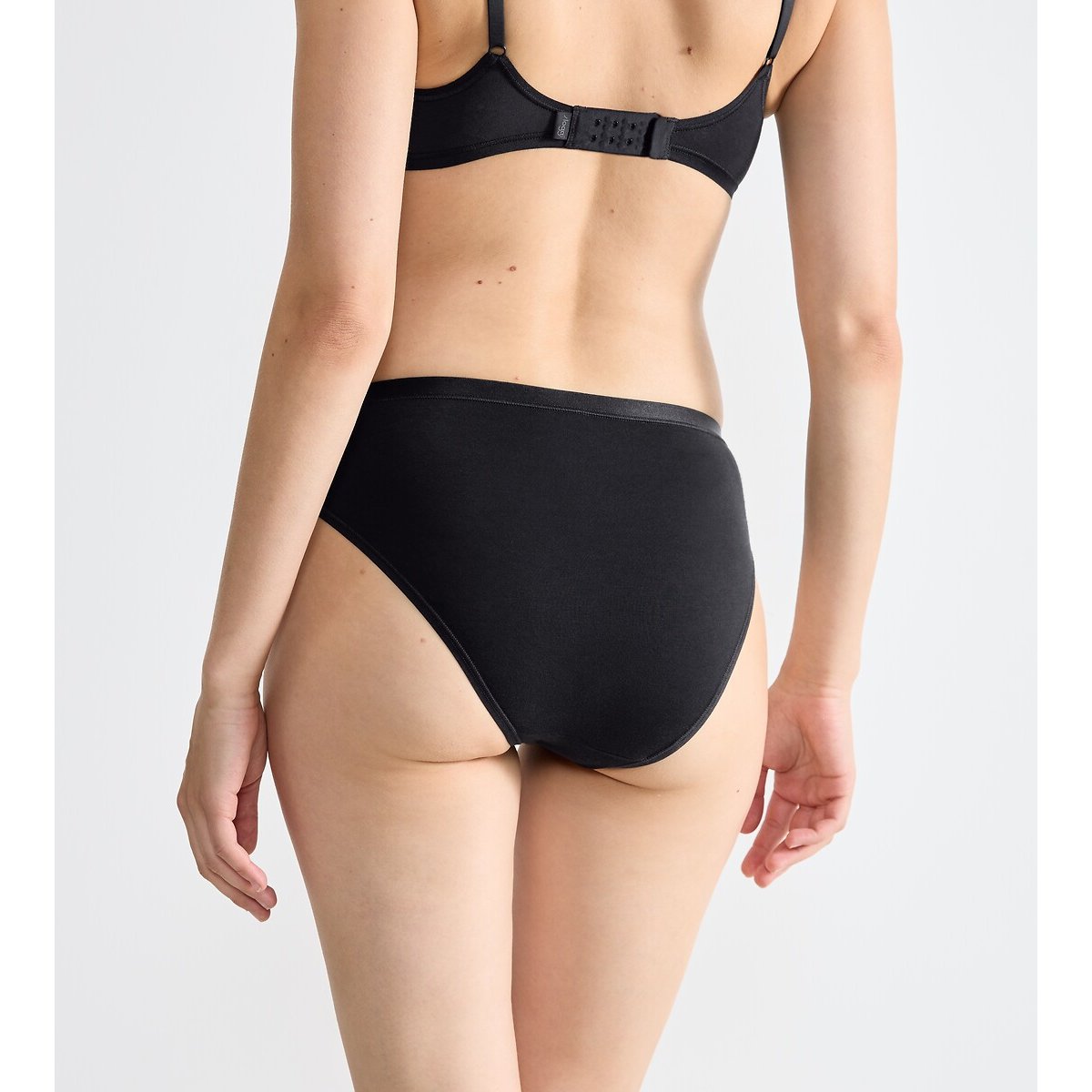 Lot de 2+1 gratuit - Slips GO DAILY COTTON noir, SLOGGI