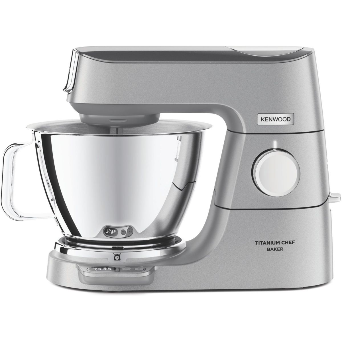 Robot pâtissier KVC85.314SI Titanium Chef Baker couleur unique, KENWOOD