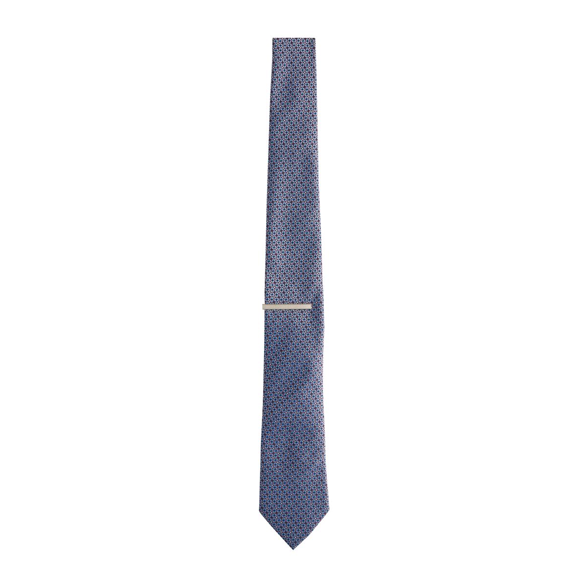 Pince et cravate texturée, lot de 2 rose clair/bleu clair, NEXT