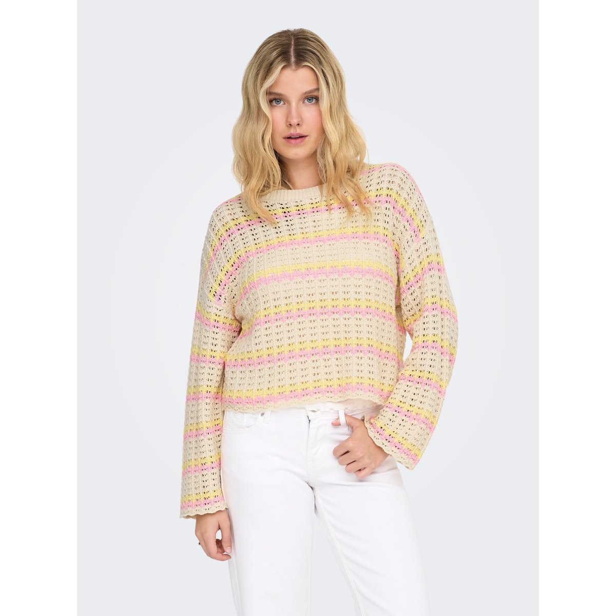 Pull En Maille birch, ONLY