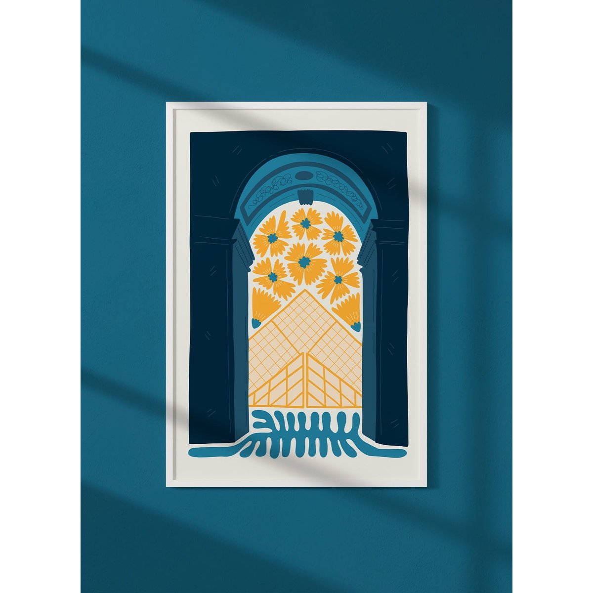 Affiche Paris 6 Le Louvre blanc, L'AFFICHERIE