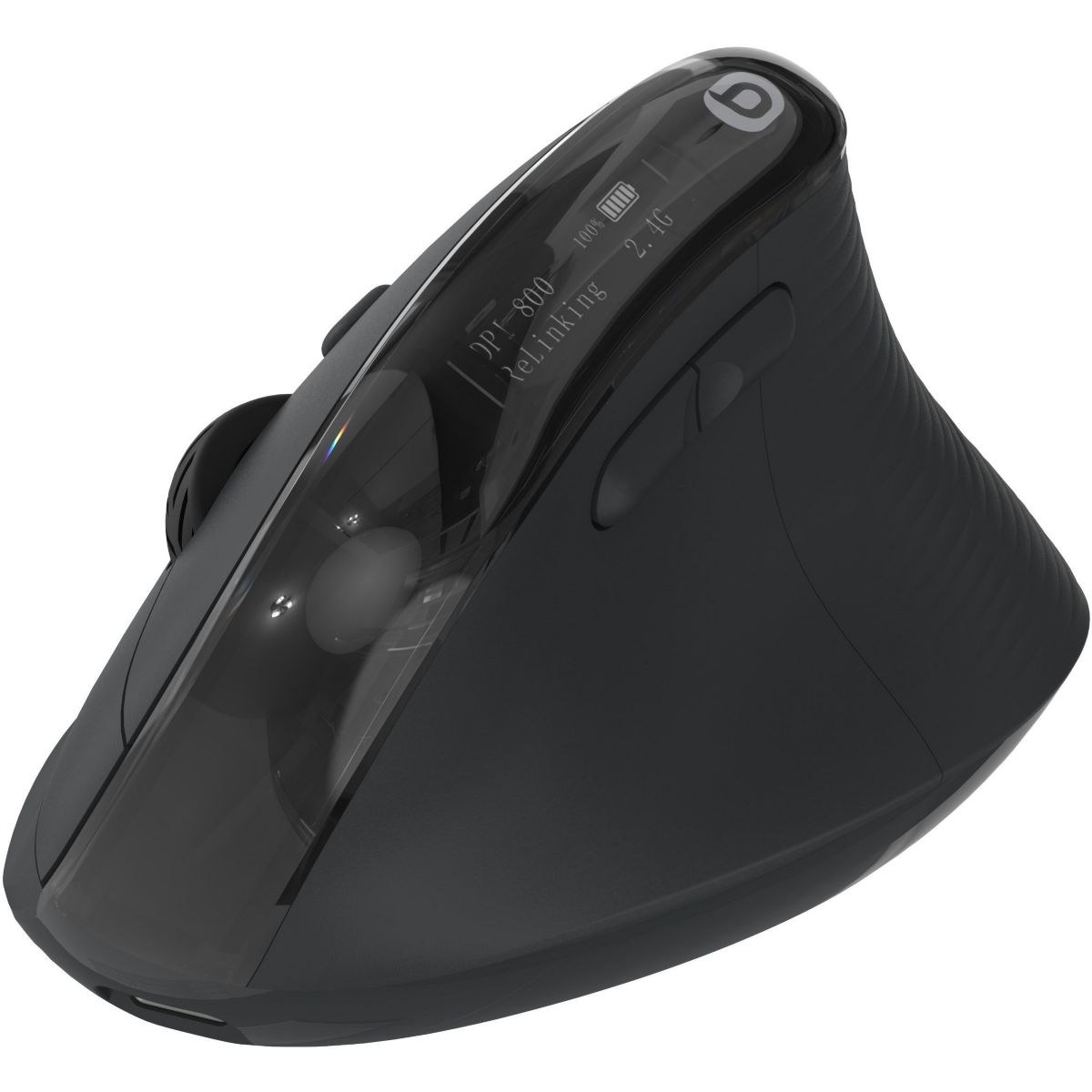 Souris sans fil Ergo Sans fil couleur unique, ESSENTIEL B