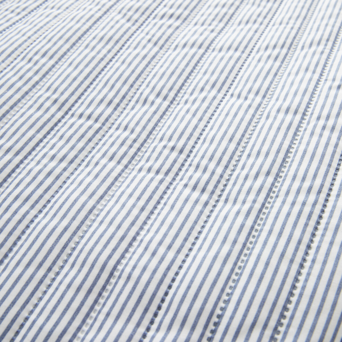Stripe Quilted Reversible Bedspread blue, CATHERINE LANSFIELD