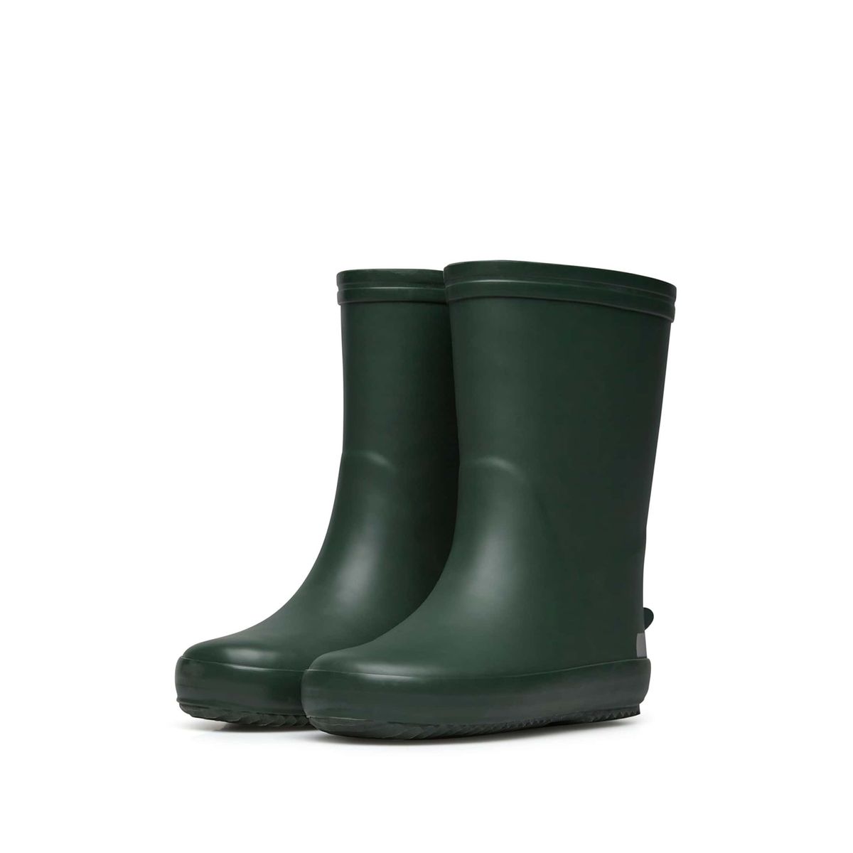 Bottes De Pluie Rainboot Warm. vert foncé, NATURINO