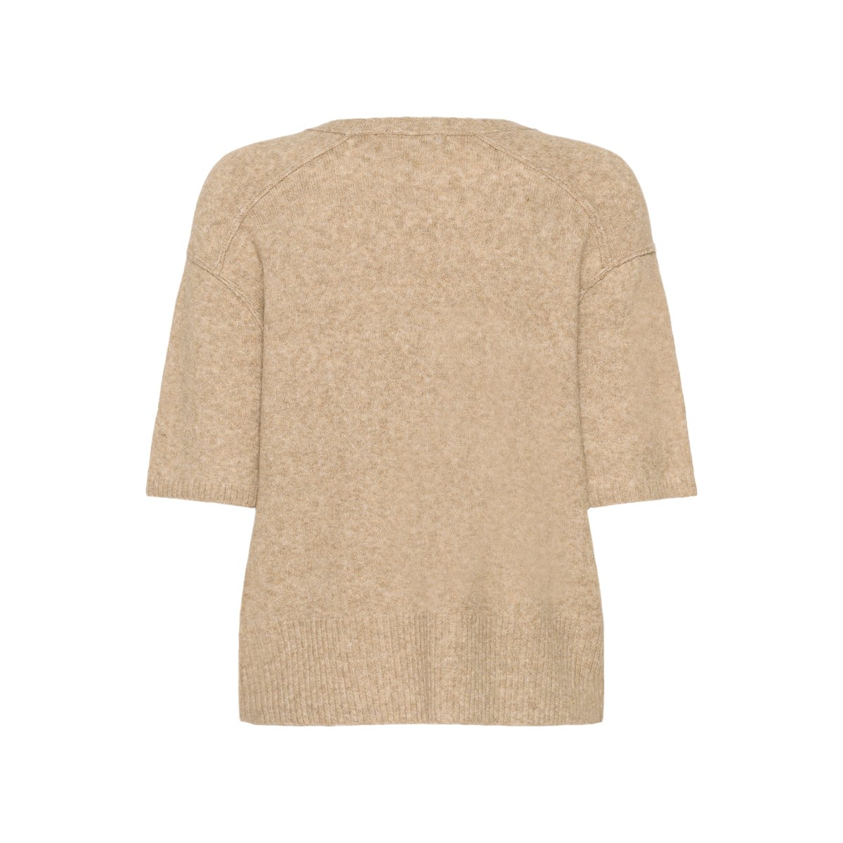 Pullover tricoté beige tannin, CULTURE