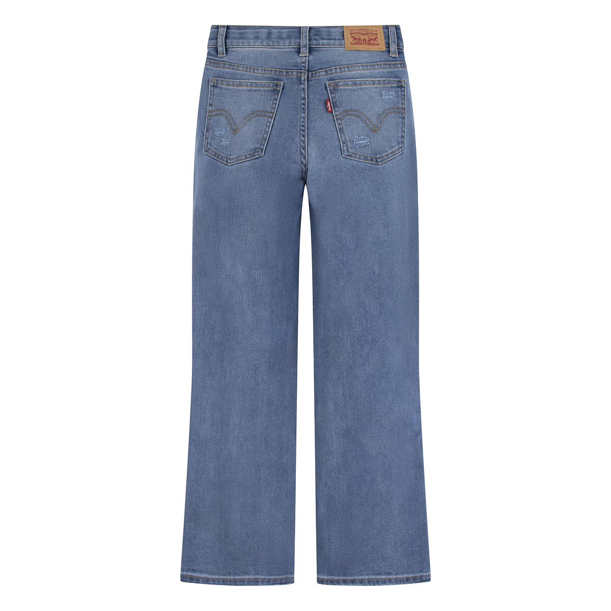 Jeans wide leg azul-ganga, LEVI'S KIDS