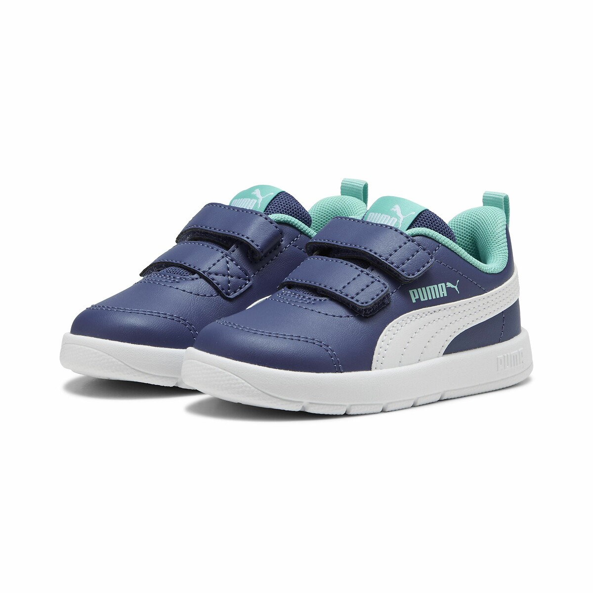 Sapatilhas Courtflex V3 azul-escuro/branco, PUMA