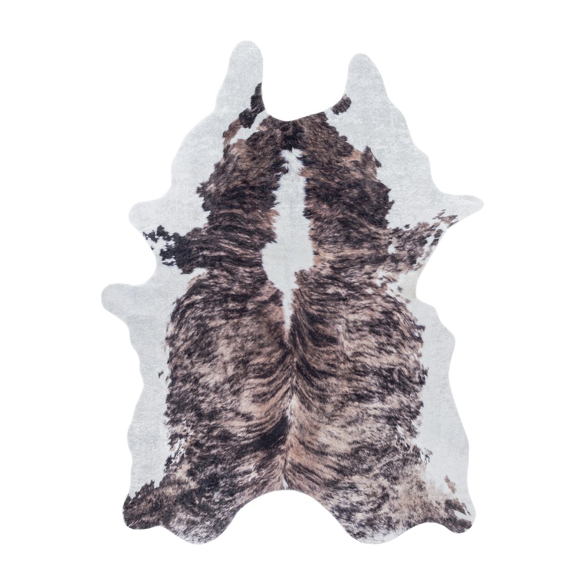 Tapis imitation peau de bête ETOSHA marron, NAZAR RUGS