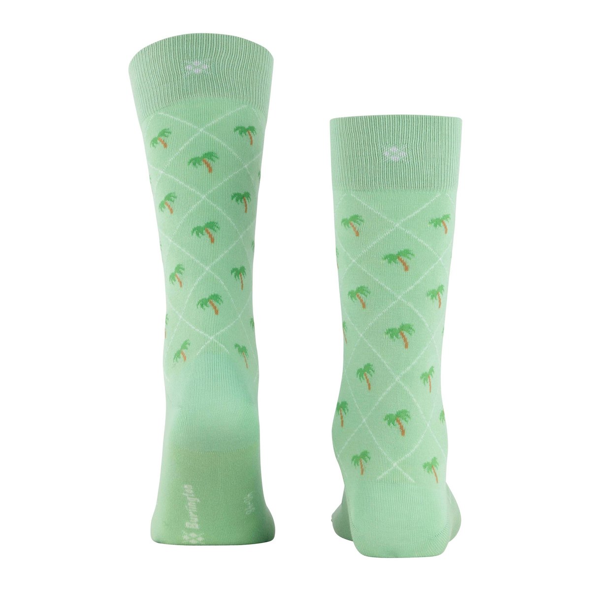 Chaussettes Palm Tree Opaque vert, BURLINGTON