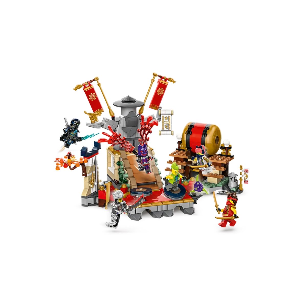 LEGO NINJAGO - L'arène de combat du tournoi - 71818 multicolore, LEGO