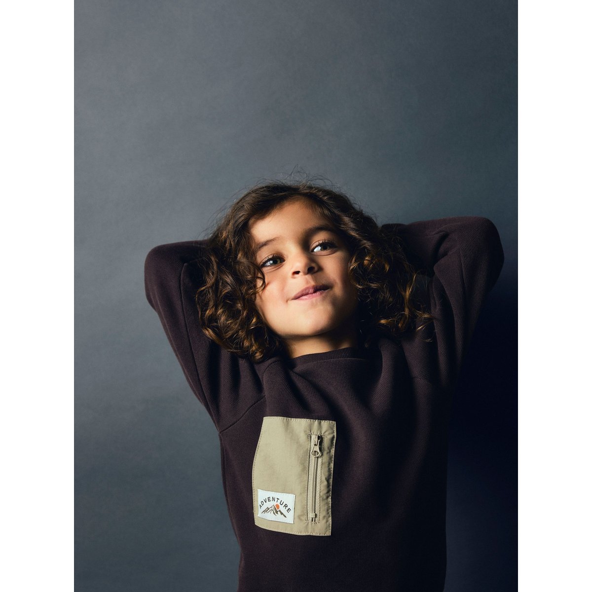 Sweat-Shirt rouge - chocolate plum1, NAME IT