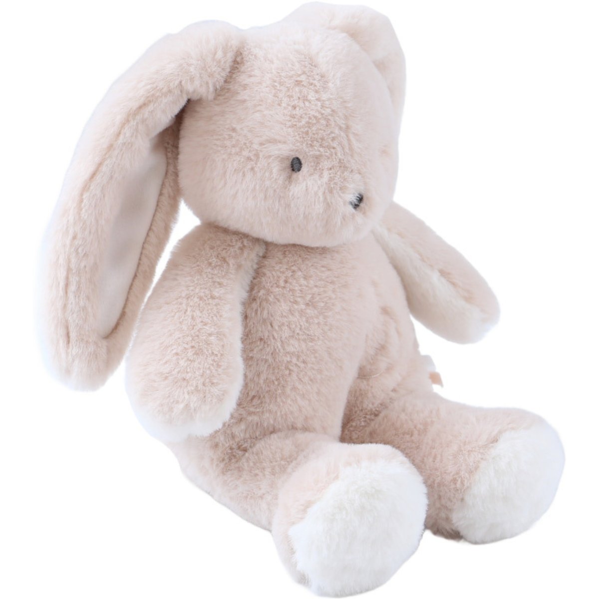 Peluche beige, blanc, NOUKIE'S