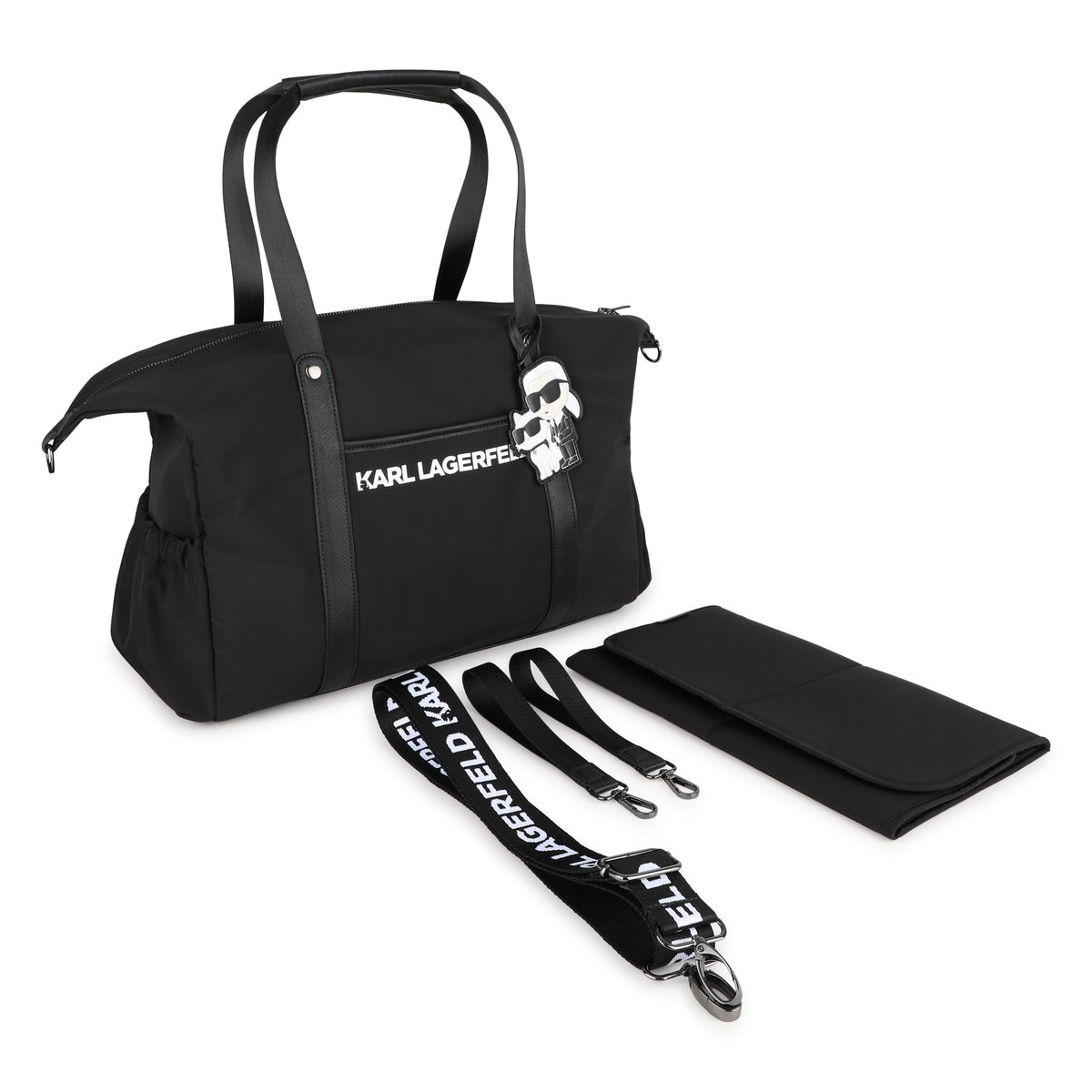 Sac à langer black, KARL LAGERFELD KIDS