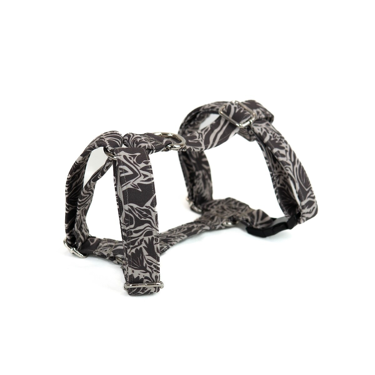Peitoral Fitas Zafra, Malü Pet Wear preto , MALU PET WEAR