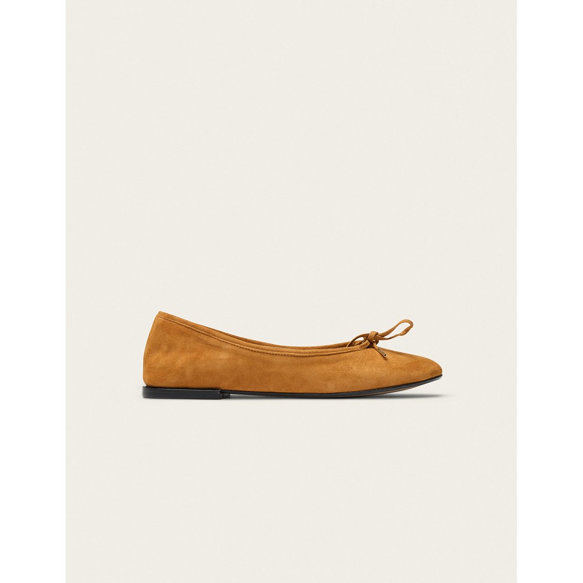 Ballerines PALEA suède ambre, ODAJE