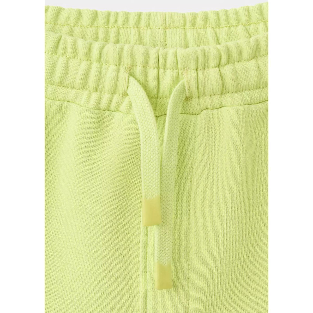 Bermuda en coton relaxed-fit citron vert, MANGO KIDS