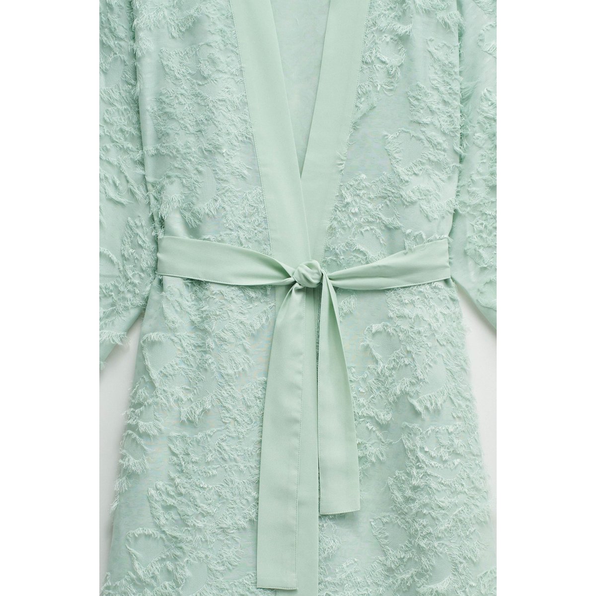 KIMONO AVEC JACQUARD vert, SALSA JEANS