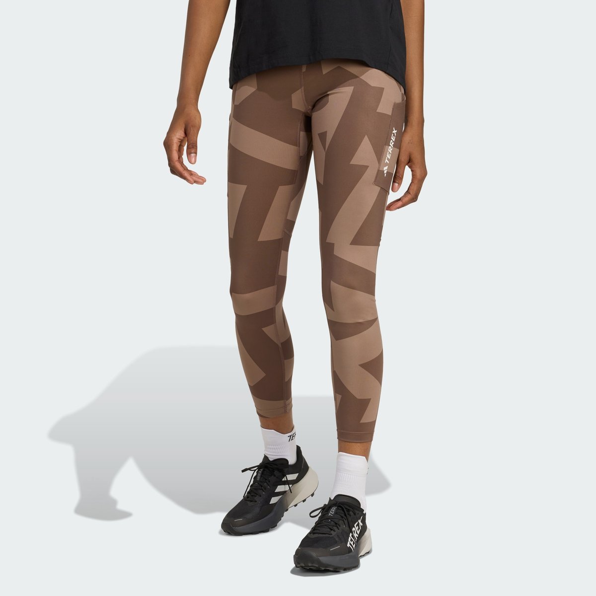 Tight Imprimé Terrex Multi Tight Imprimé Terrex Multi trace brown / earth strata, adidas Performance