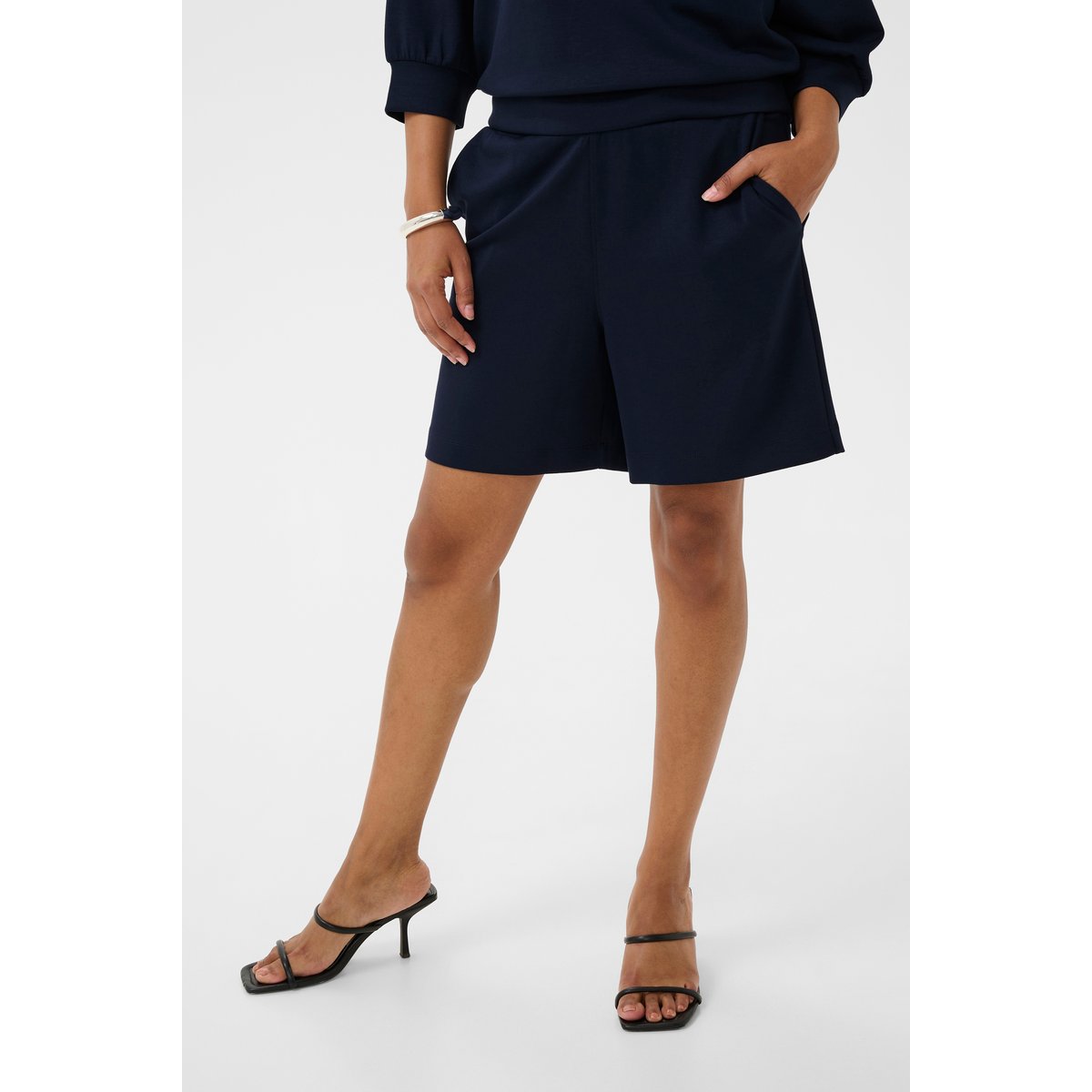 Shorts casual bleu midnight marine, KAFFE