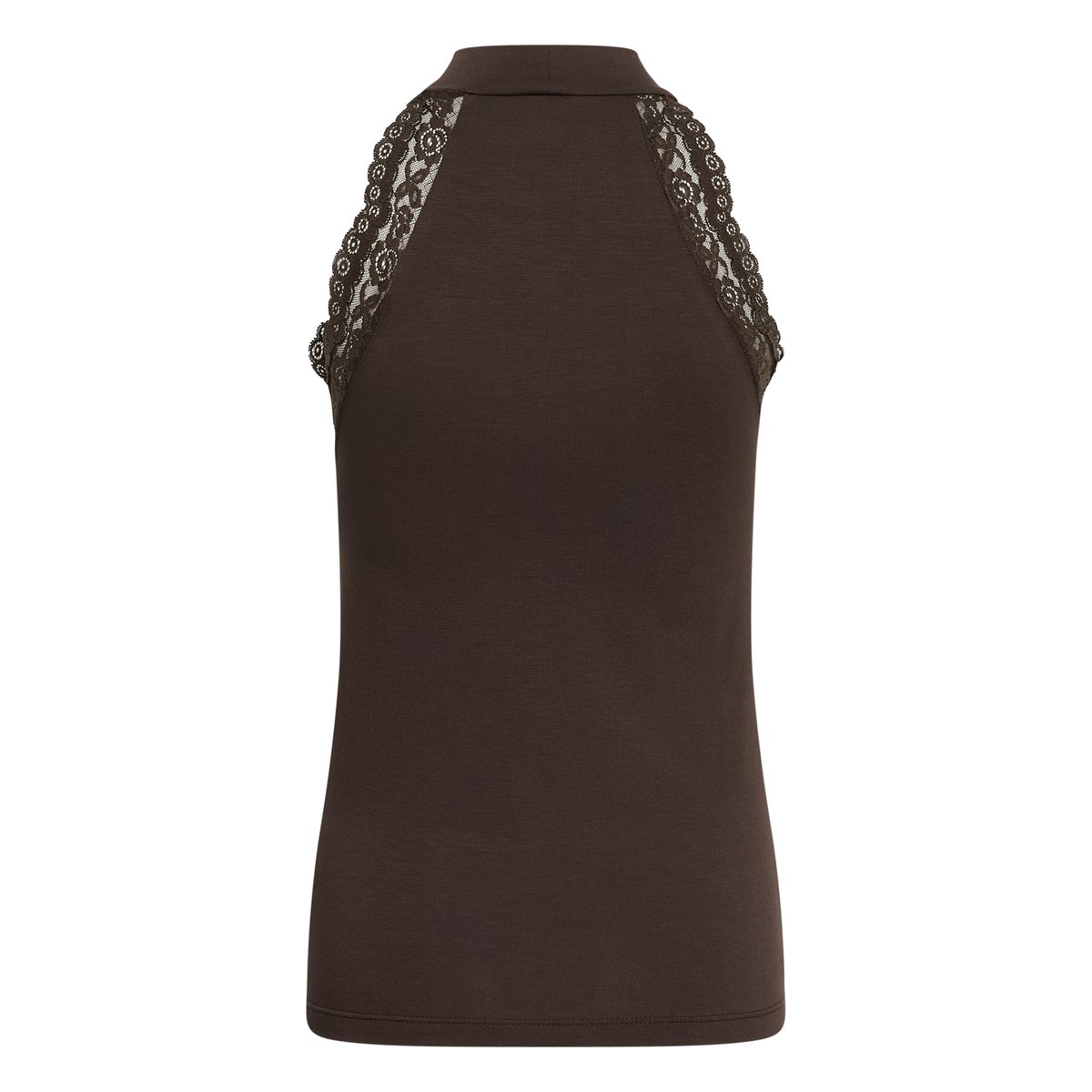 Sans manches marron chocolate brown, KAFFE