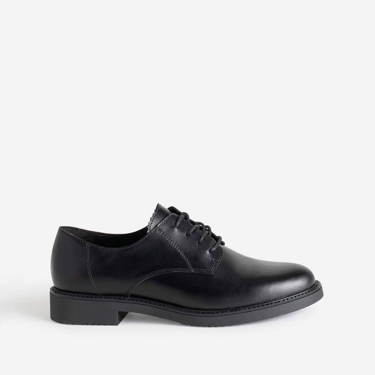 Derby en cuir FLORINE noir, ERAM