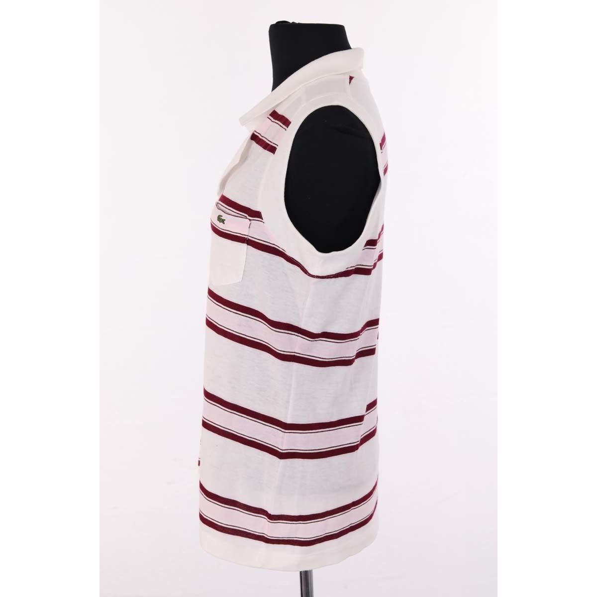 Top sans manche - Très Bon État blanc, LACOSTE
