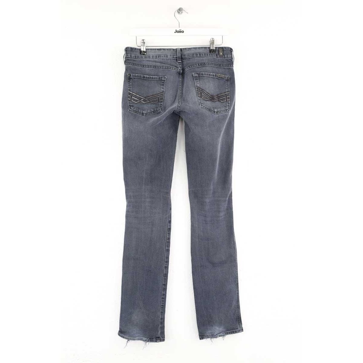 Jean droit - Bon État gris, 7 FOR ALL MANKIND