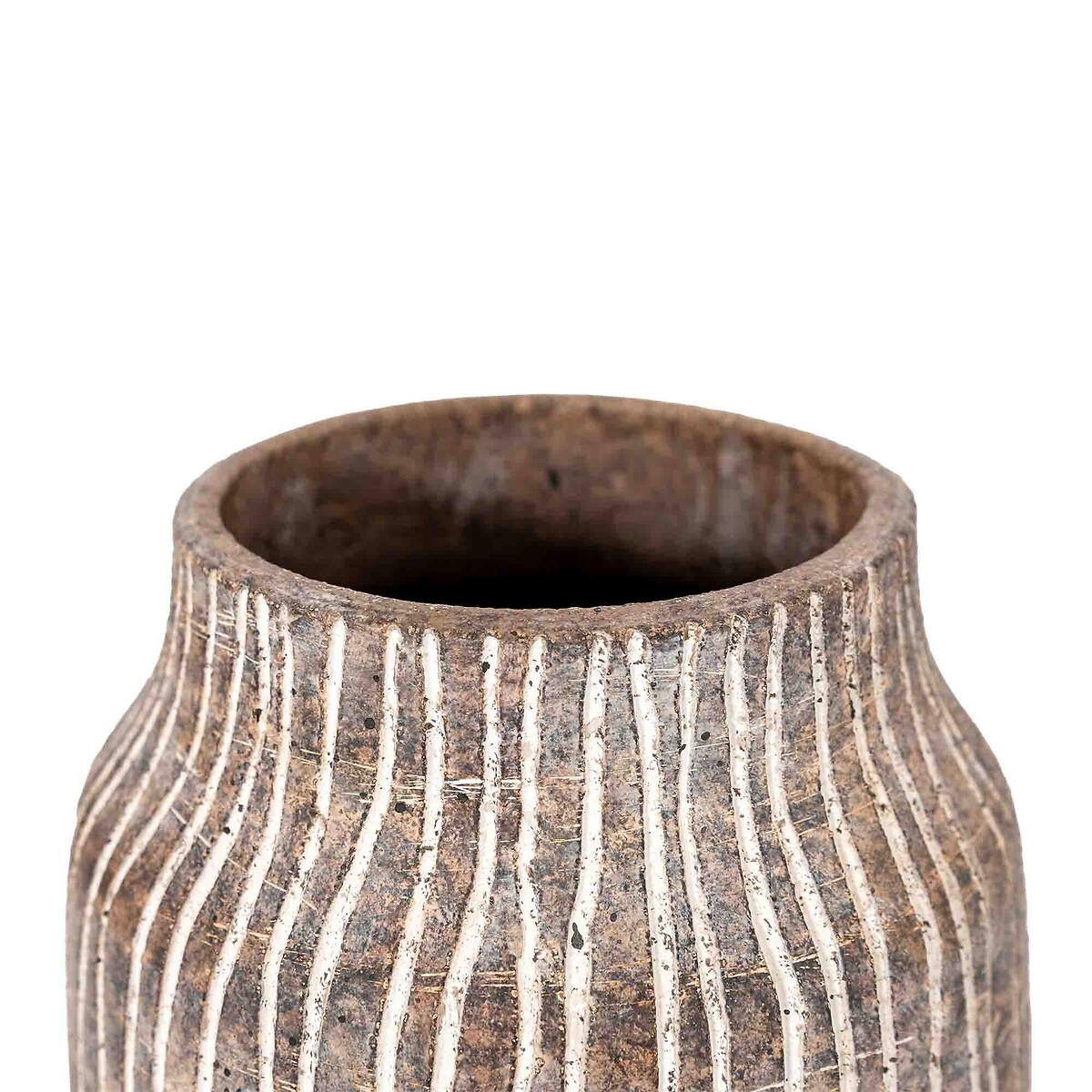 23cm Vase in Earthy White white, ÉDITÉ
