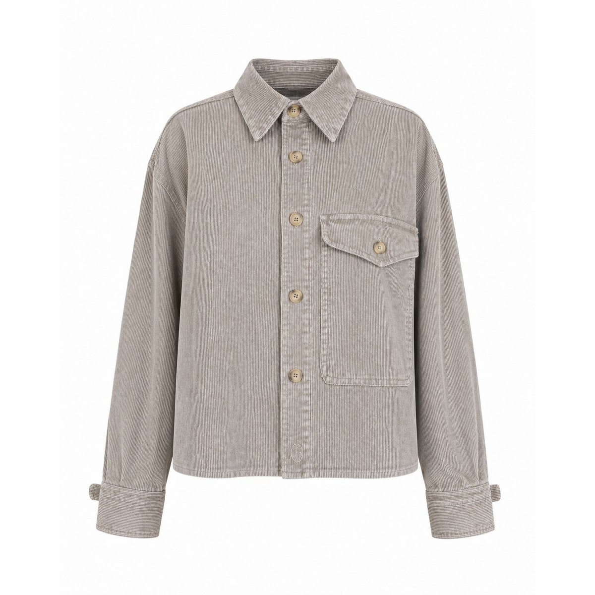 Chemise Gazi en coton GAZI gris, FRNCH