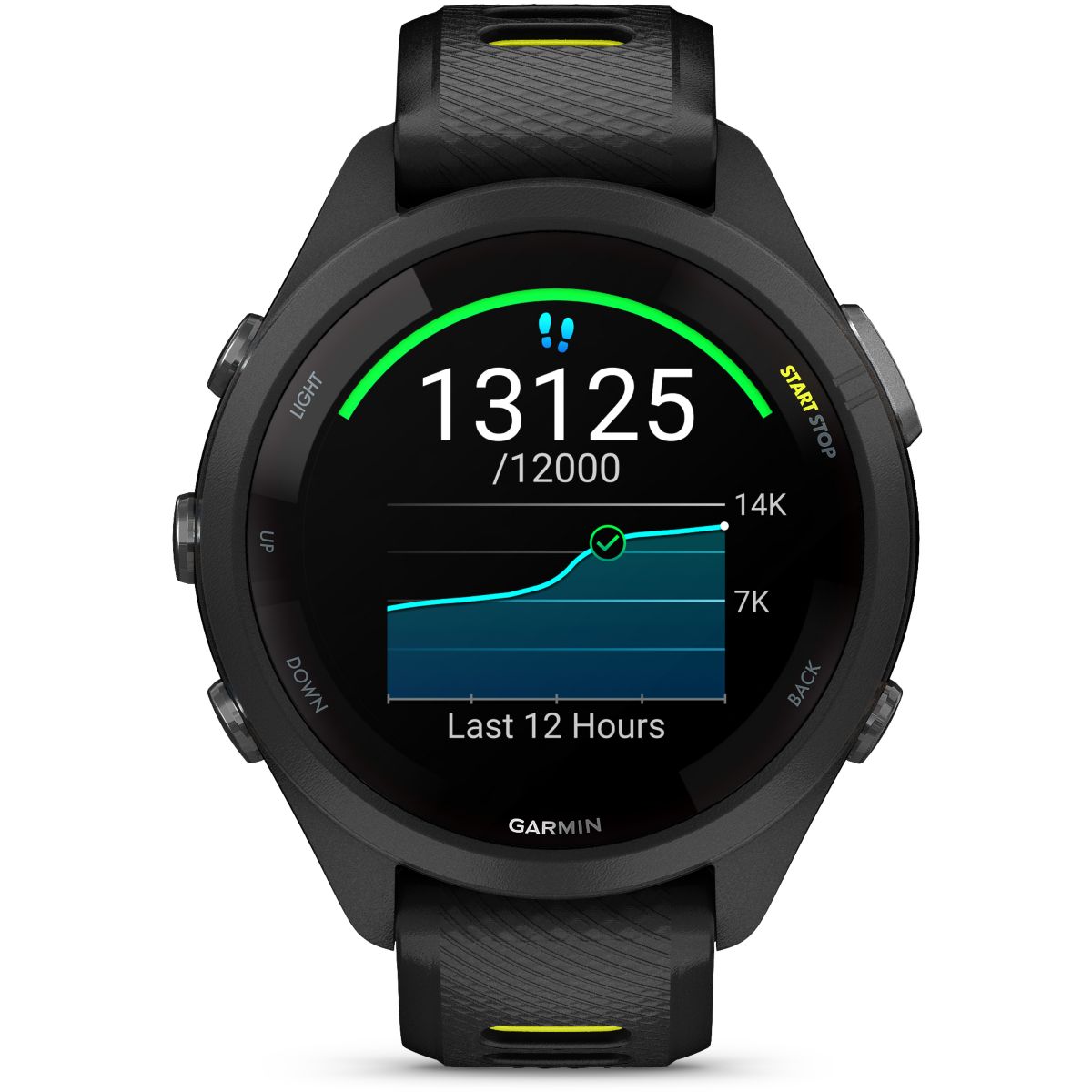 Montre connectée Forerunner 265S Music Noire / JAUNE AMOLED GPS LIVE TRACK noir, GARMIN