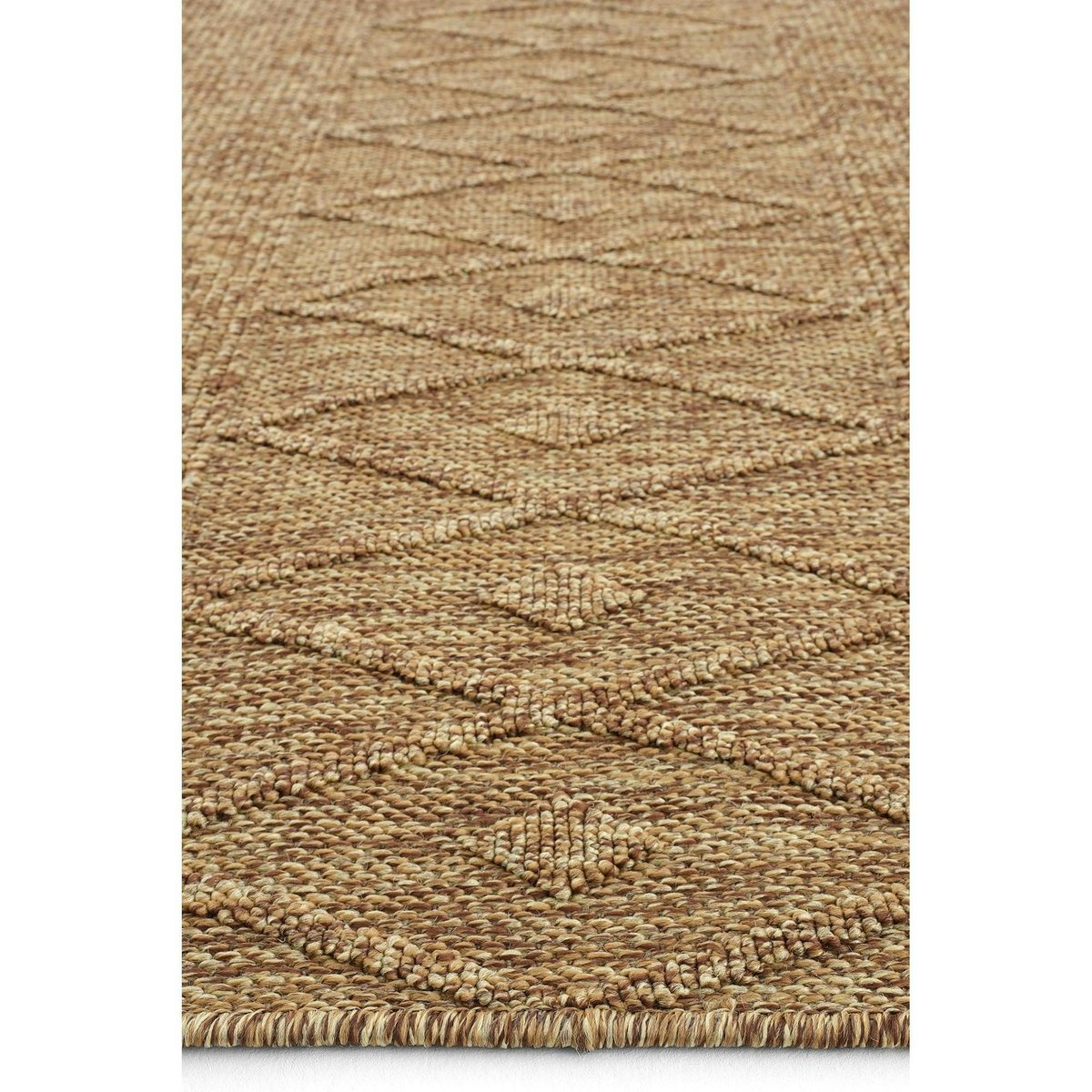 Tapis beige motifs losanges – franges, 120x180 cm ISTANBUL beige, PIER IMPORT