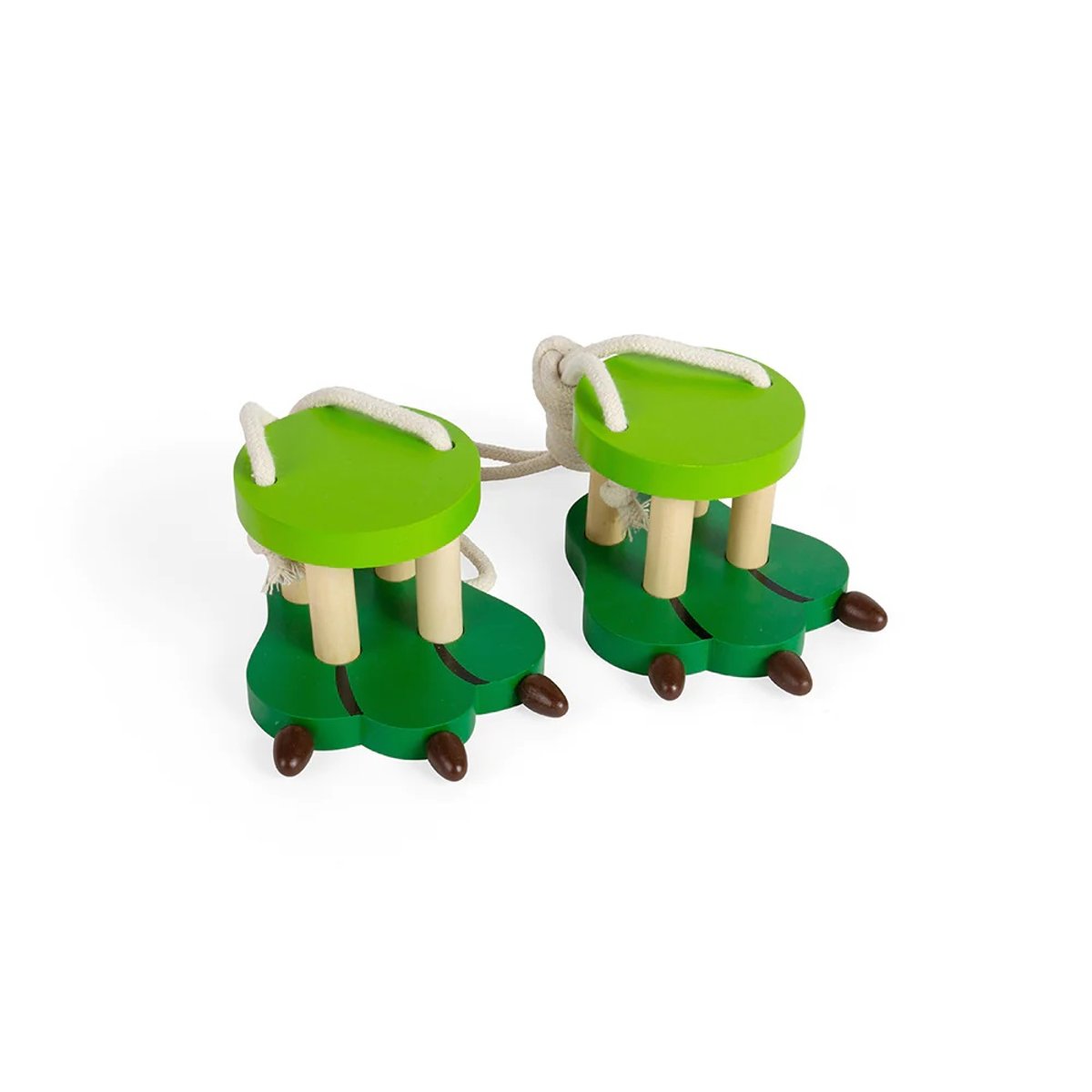 Échasses pattes de crocodile vert, BIGJIGS